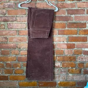H&M Brown curduroy pants